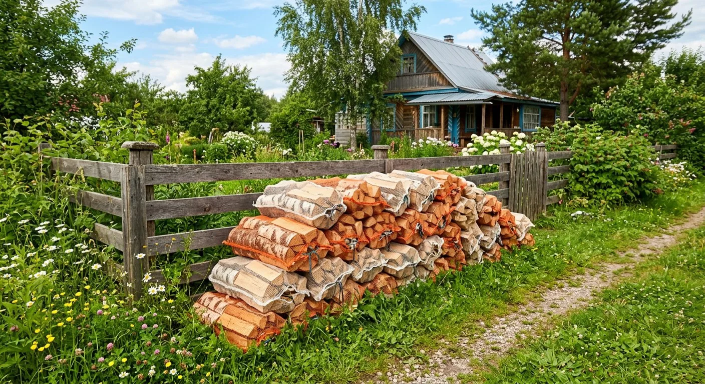 Дрова для дачи в Яхроме